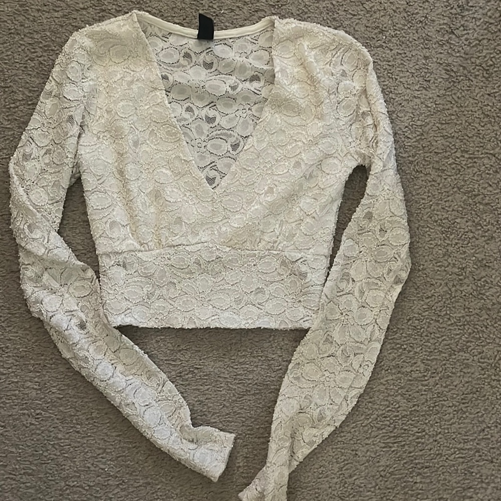 Sparkly crop top
